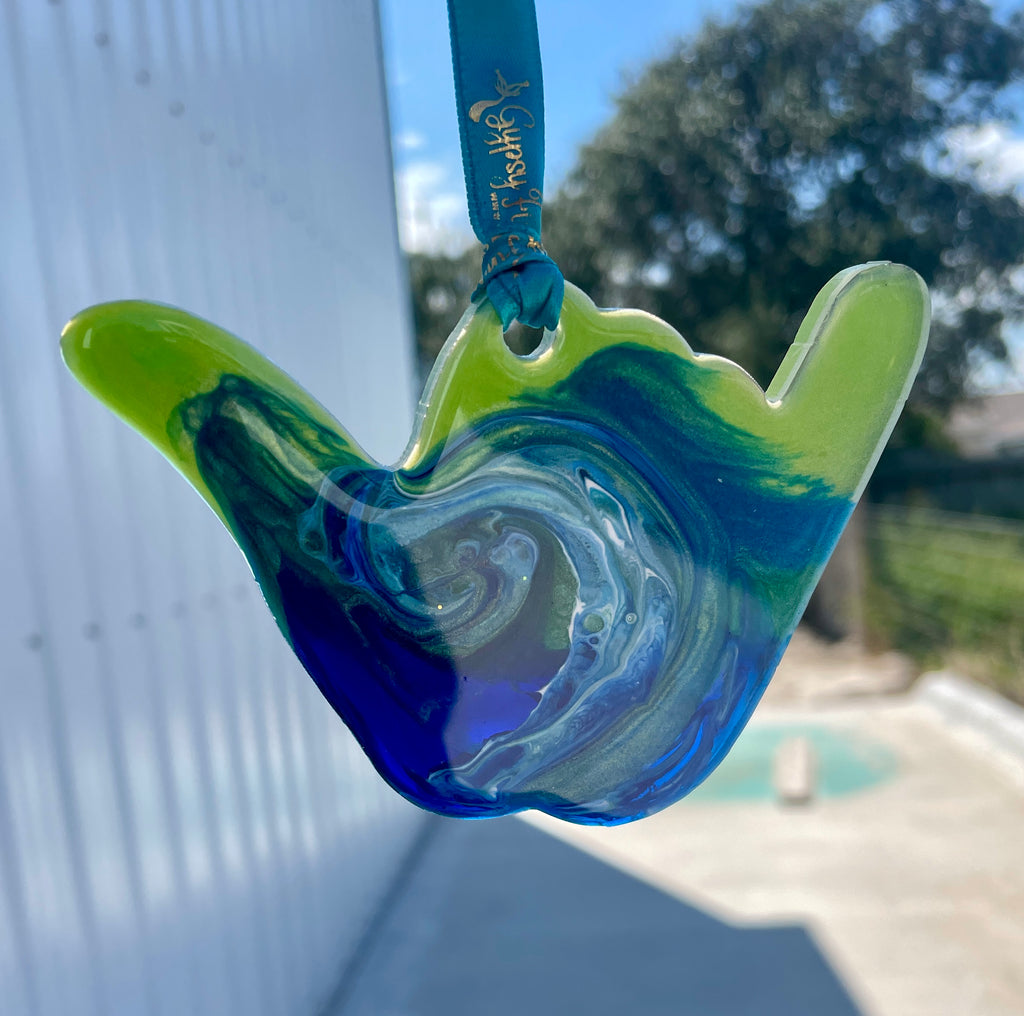 Shakas Up Resin Ornament