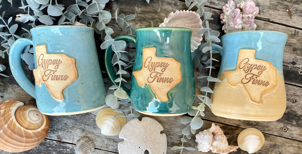 Beach Resin Coffee Mug 14oz